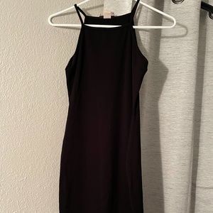 Black short dress